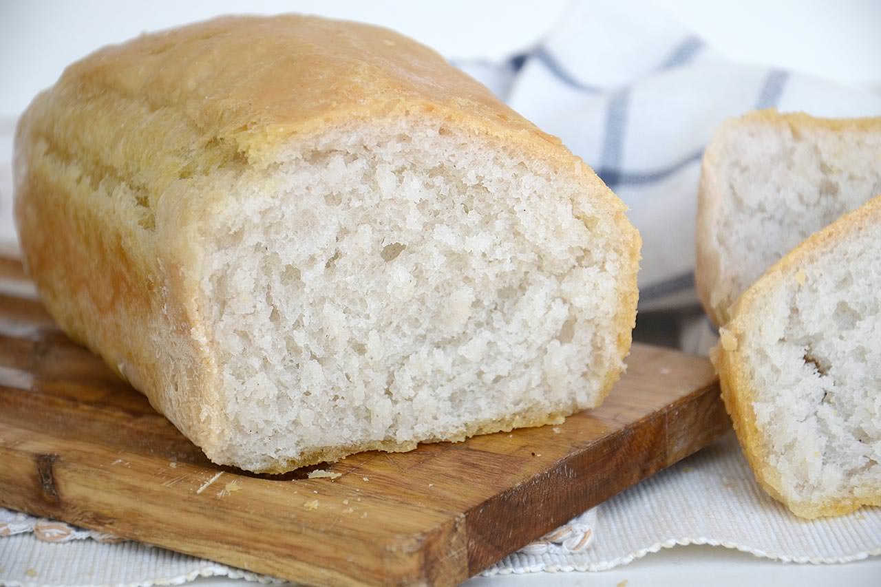 Бездрожжевой рисовый хлеб