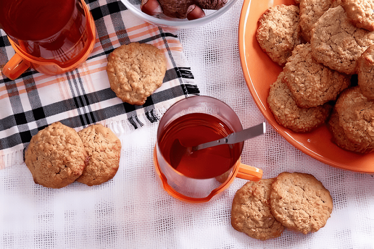 Рецепт овсяного печенья с орехами с фото пошагово на Вкусном Блоге