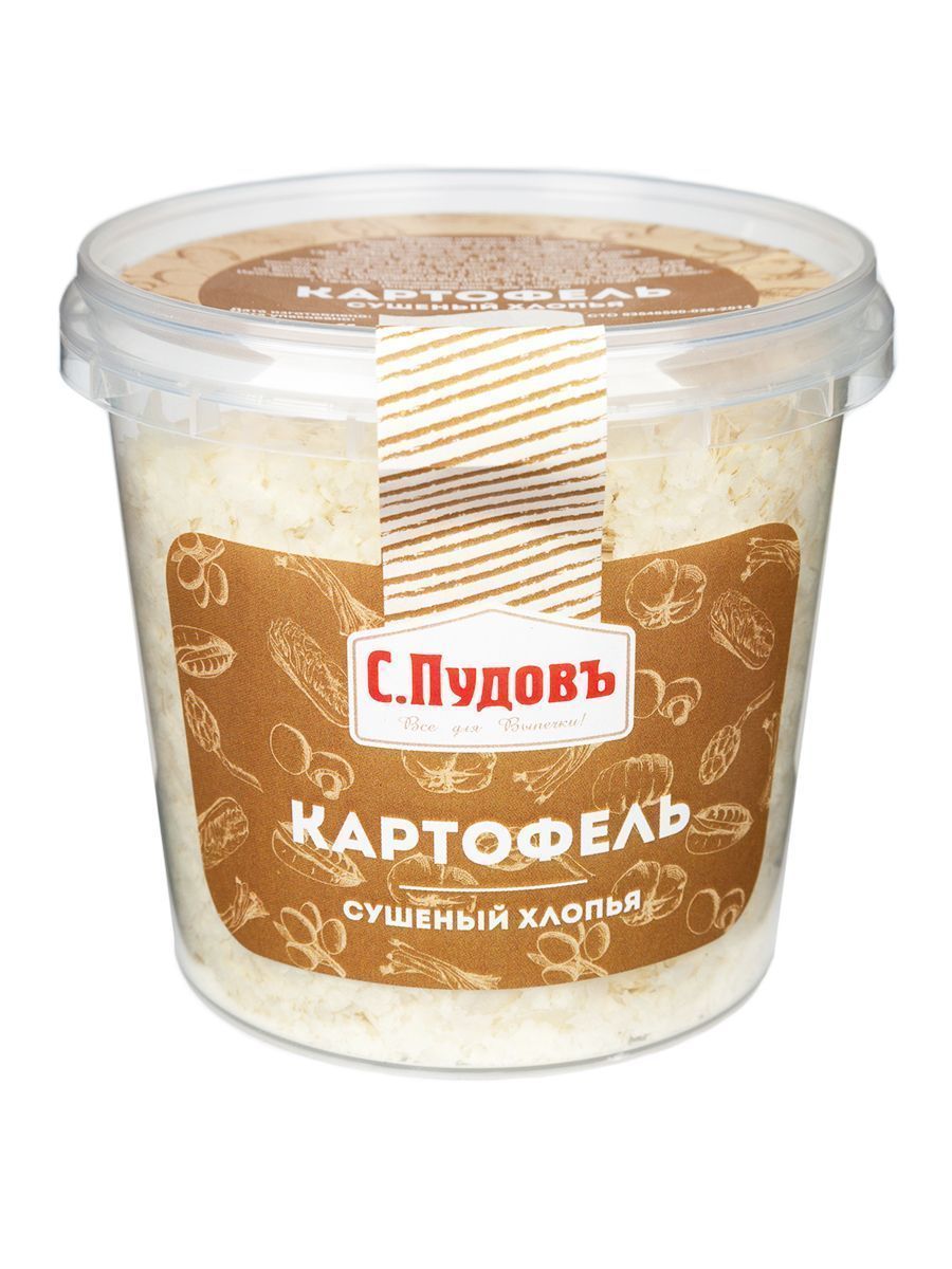 Картофель сушеный хлопья С.Пудовъ, 90 г