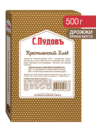 Готовая хлебная смесь Крестьянский хлеб,  0,5 кг