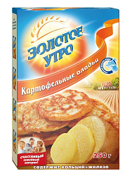 Смесь для выпечки Картофельные оладьи Золотое Утро, 250 г