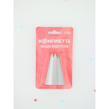 Насадка кондитерская KONFINETTA «Закрытая звезда», d=3,5 см, выход 1,7 см, 2957170 - фото №4