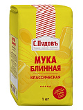 Мука блинная классическая С. Пудовъ, 1 кг