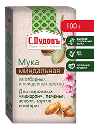 Мука миндальная С.Пудовъ, 100 г