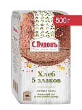 Готовая хлебная смесь Хлеб 5 злаков, 0.5 кг