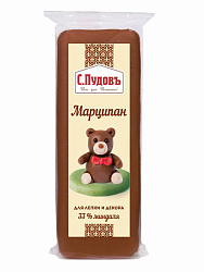 Марципан коричневый, С.Пудовъ, 100 г