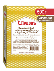 Готовая хлебная смесь Пшеничный хлеб по старинному рецепту с хрустящей корочкой ,  0.5 кг