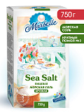 Соль морская натуральная пищевая, крупный помол, Marbelle,  750 г