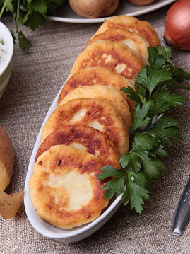 Смесь для выпечки Картофельные оладьи Золотое Утро, 250 г - фото №6