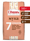 Мука многозлаковая С.Пудовъ, 500 г