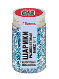 Посыпка Шарики разноцветные микс № 7 С.Пудовъ, 40 г