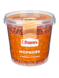 Морковь сушеная кусочки С.Пудовъ, 180 г