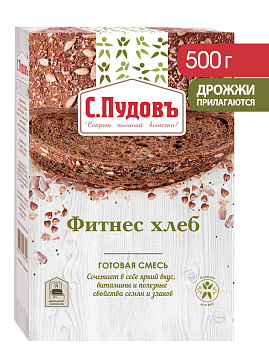 Хлебная смесь Хлеб 7 злаков С.Пудовъ, 500 г - фото №1