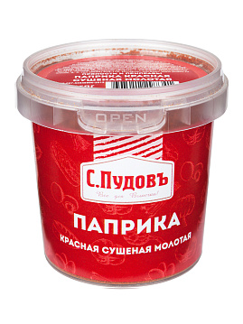 Паприка красная сушеная молотая С.Пудовъ, 80 г - фото №1