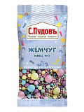 Посыпка Жемчуг микс № 2 С.Пудовъ 15 г