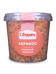 Абрикос резаный, сушеный С.Пудовъ, 0,230 кг