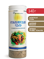 Соль морская поваренная пищевая, Итальянская соль, помол №0, Mareman, 140 г
