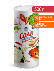 Соль пищевая йодированная Кулина, 500 г