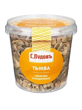 Семена тыквенные очищенные целые С.Пудовъ, 180 г - фото №1