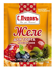 Желе для торта прозрачное С.Пудовъ, 20 г