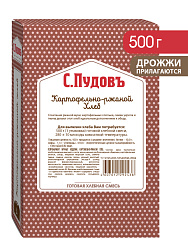 Готовая хлебная смесь Картофельно-ржаной хлеб,  0.5 кг