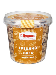 Грецкий орех очищенный, обжаренный, дробленый С.Пудовъ, 180 г