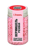 Посыпка Вермишель розовая С.Пудовъ, 40 г