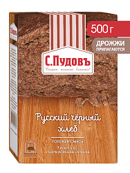 Готовая хлебная смесь Русский черный  хлеб,  0.5 кг