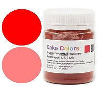 Краситель водорастворимый сухой Cake colors, Аллюра красный, 10 г, 4420736