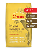 Мука кукурузная С.Пудовъ, 450 г