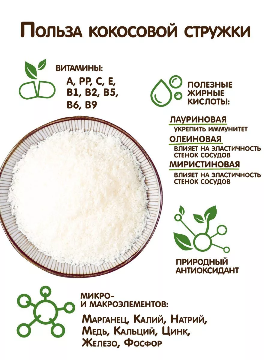 Мякоть кокоса помол fine, С.Пудовъ, 40 г — Купить по выгодной цене в  интернет-магазине С.Пудовъ