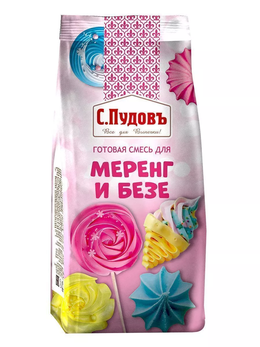 Смесь для безе, С.Пудовъ, 200 г — Купить по выгодной цене в  интернет-магазине С.Пудовъ